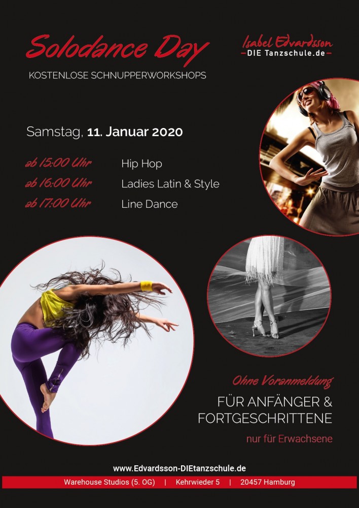 Bald ist es wieder soweit: Das Tanzschul-Team veranstaltet am 11. Januar ein großes und kostenfreies …