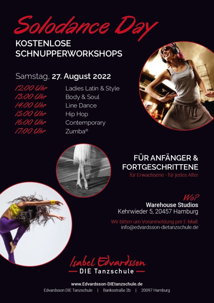 Bald ist es wieder soweit: Das Tanzschul-Team veranstaltet am 27. August ein großes und kostenfreies …